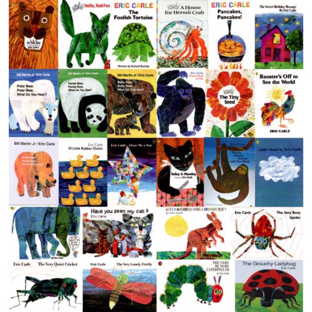 Eric carle paperback picture books suitable for kids age 2+ ...