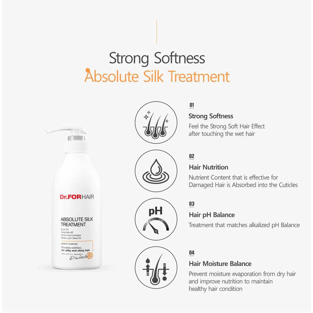 Dr Forhair Absolute Silk Damage Treatment 500ml Shopee Singapore