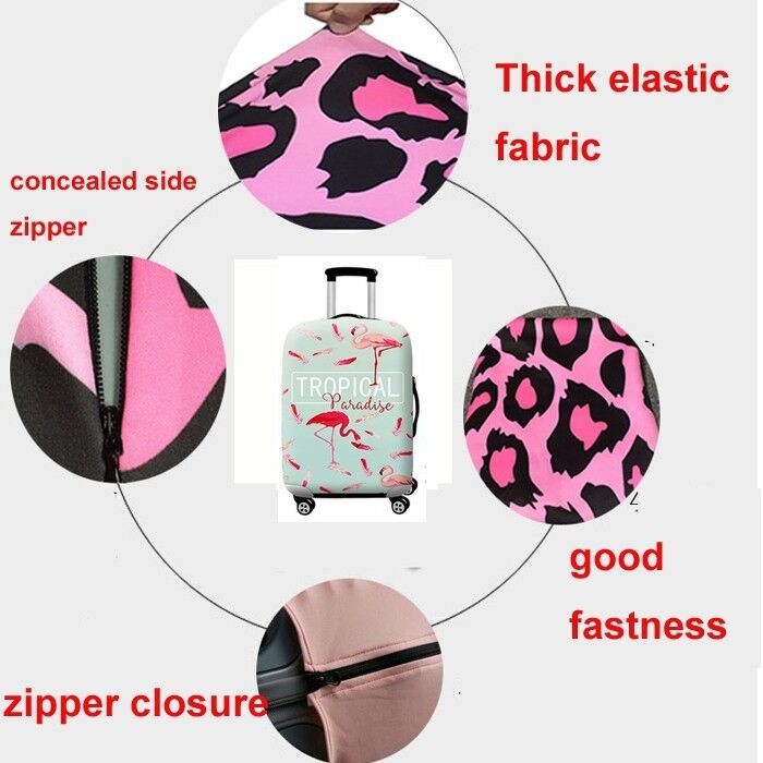 Nice Elastic Travel Luggage Cover Suitcase Protector