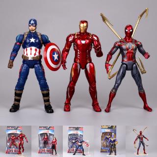 Avengers Super Hero Best Quality Action Figure Marvel Mainan Anak Actionfigure Ironman Captainamerica Blackpanther