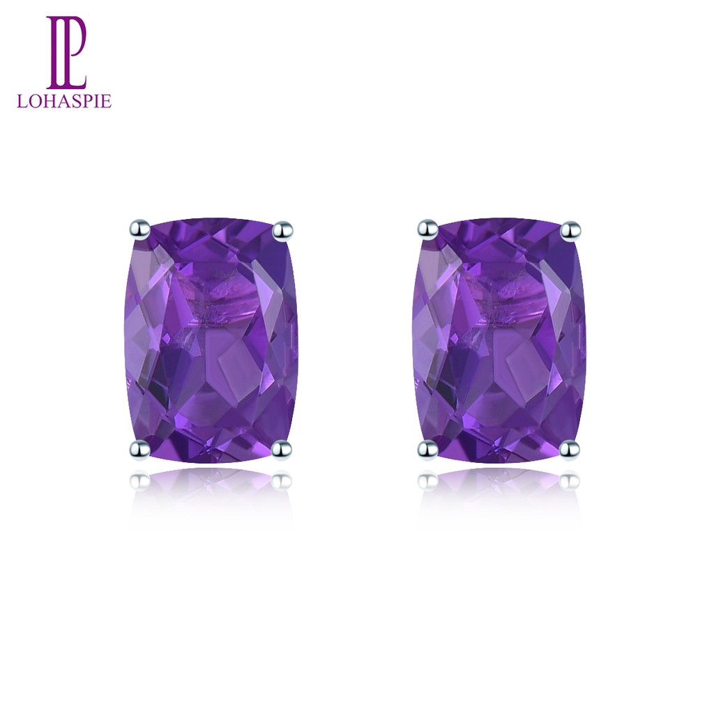 Details about   Amethyst Chrome Diopside 925 Sterling Silver Stud Earrings For Women _1044 