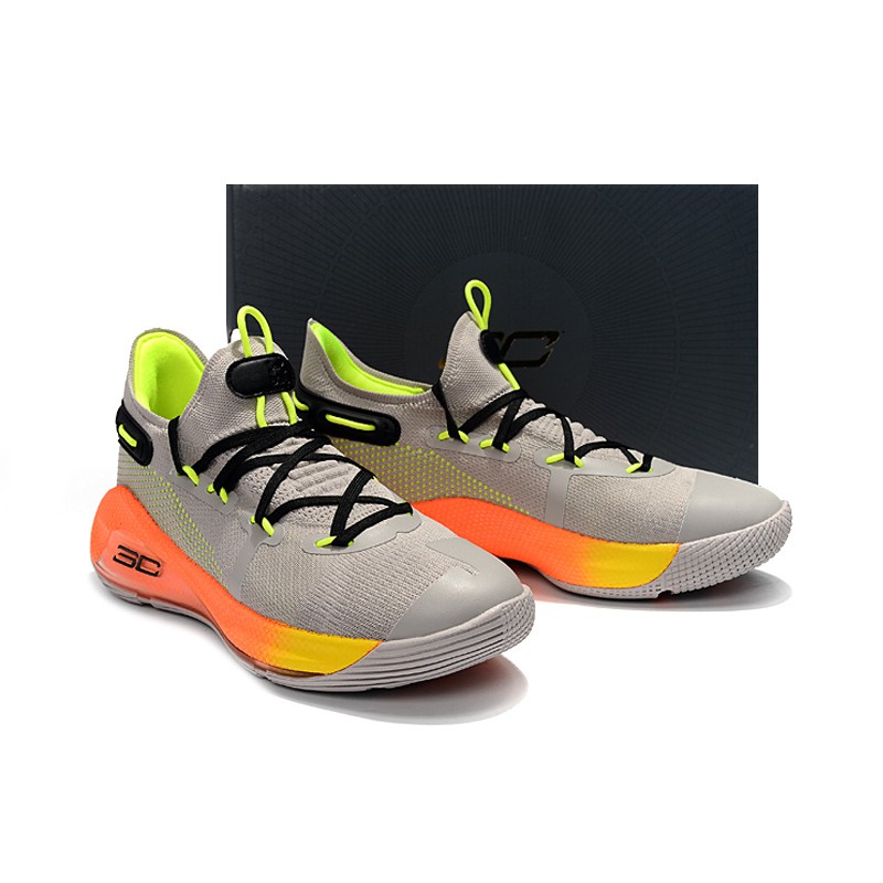 curry 6 grey orange