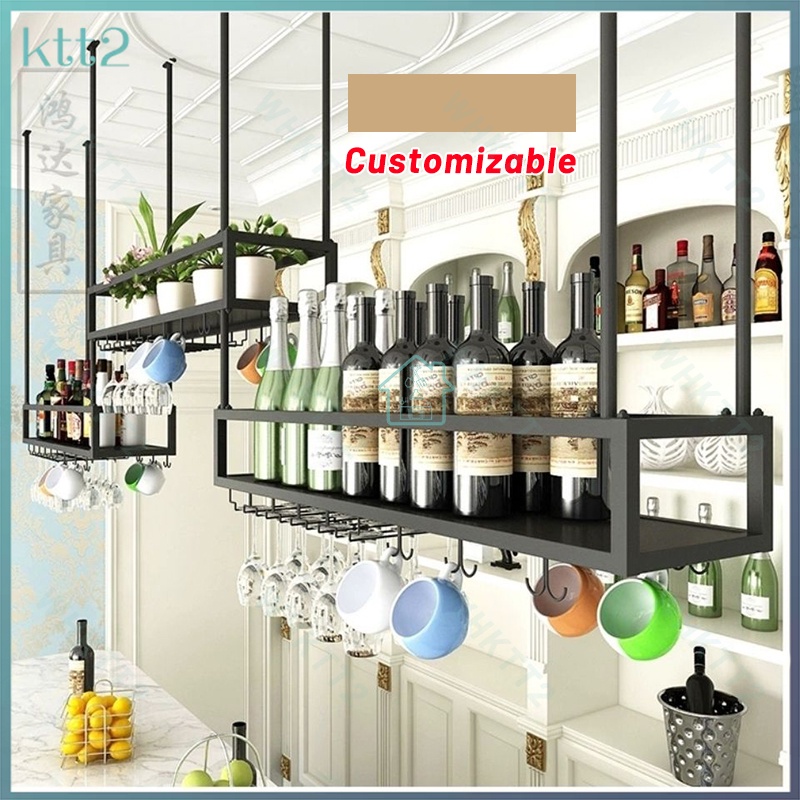 Cup rack hanging red wine rack upside down home red wine ornaments bar