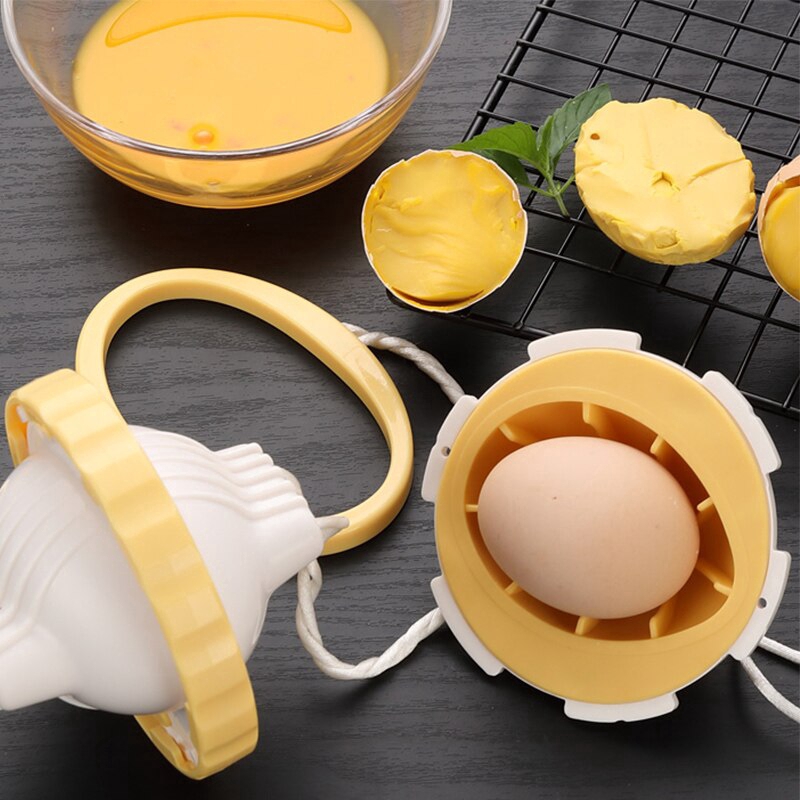 XINGSHENG XINGSHENG Golden Egg Maker Egg Scrambler Shaker Egg Yolk White Mixer Hand Powered Kitchen Cooking Tool