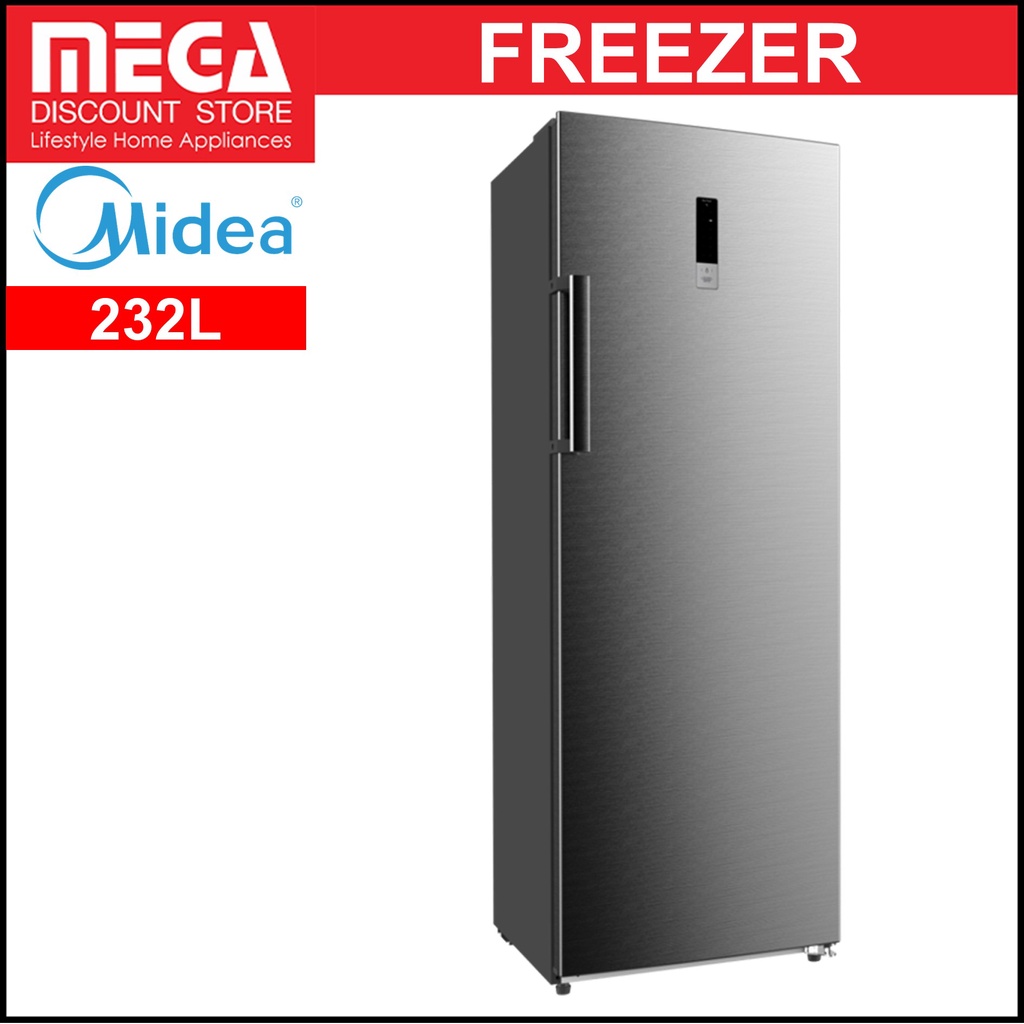 MIDEA MCF232 232L UPRIGHT FREEZER Shopee Singapore