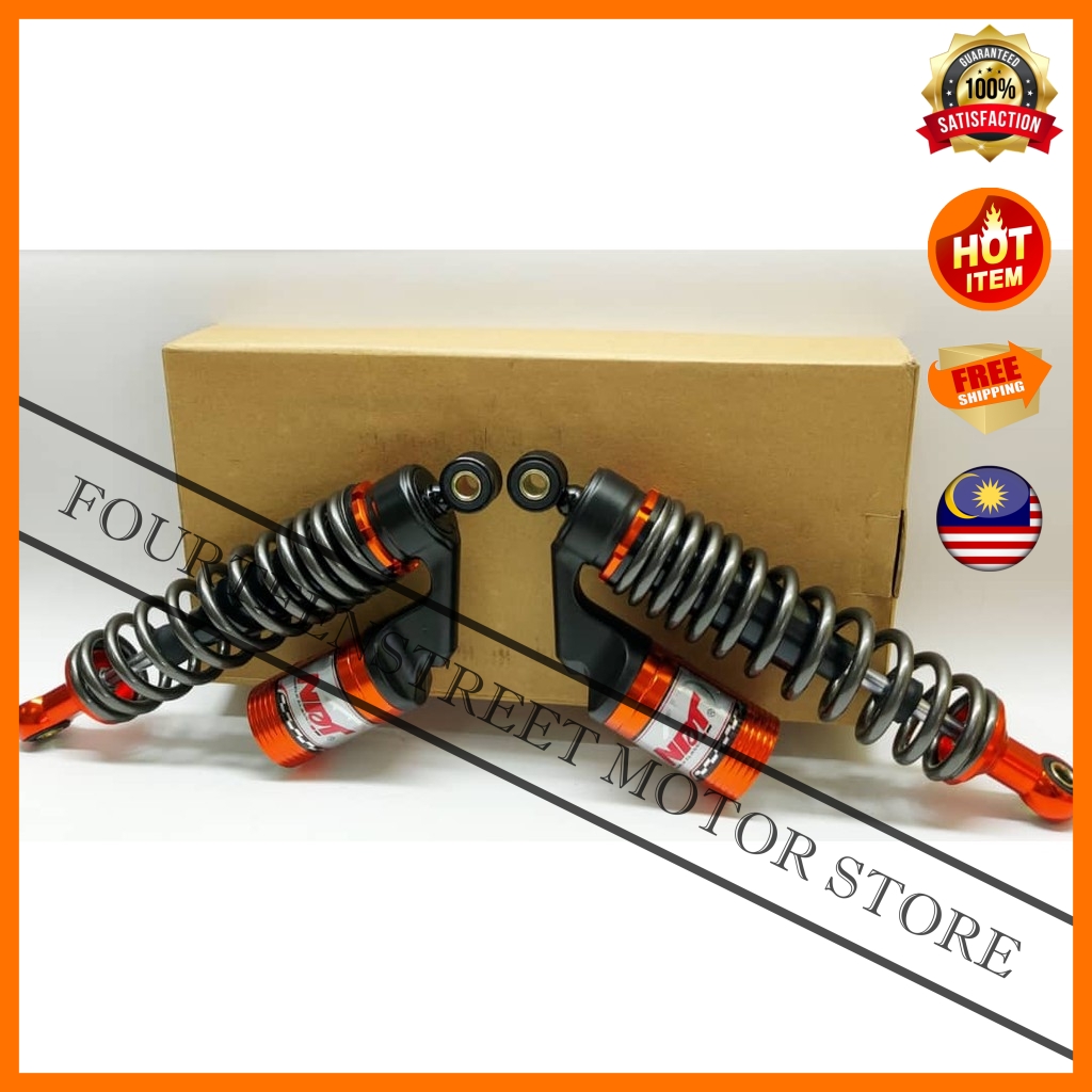 Ndt Rear Adjustable Absorber Monoshock Gas Tank 290mm Srl110 Srl 110 115 Lagenda Srl115 Fi Y100 Y110 Motosikal Shopee Singapore