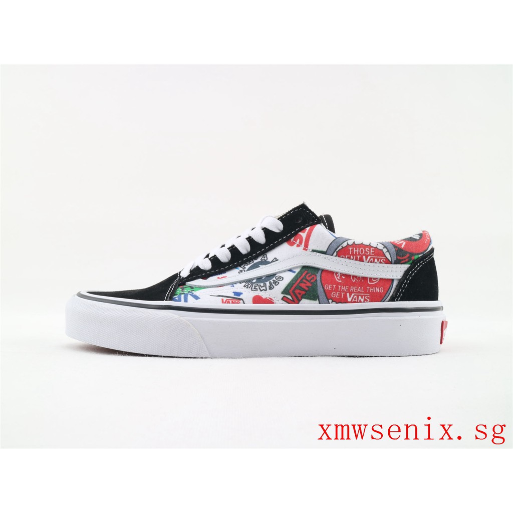 vans shoes flowers