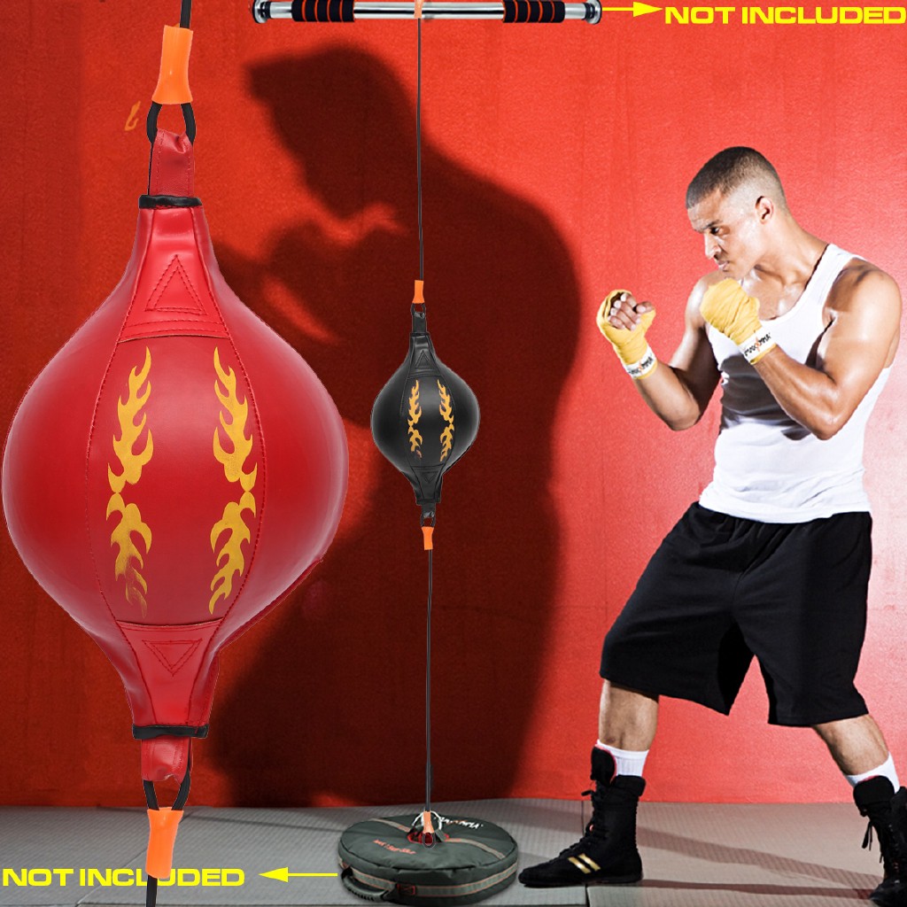 Double End Speed Ball Boxing Floor To Ceiling Punch Training Bag