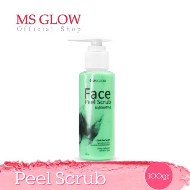 Ms Glow Face Peel Scrub Singapore