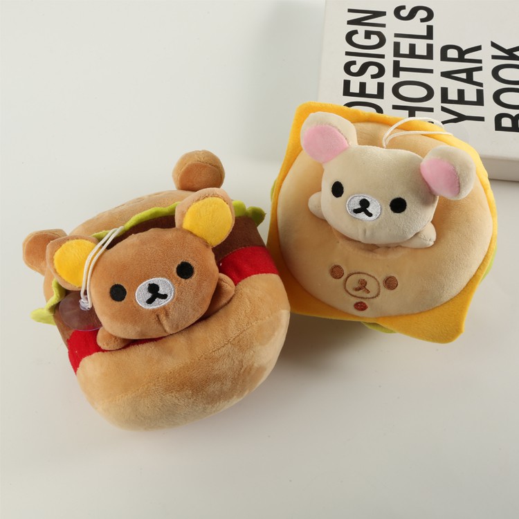 burger bear plush