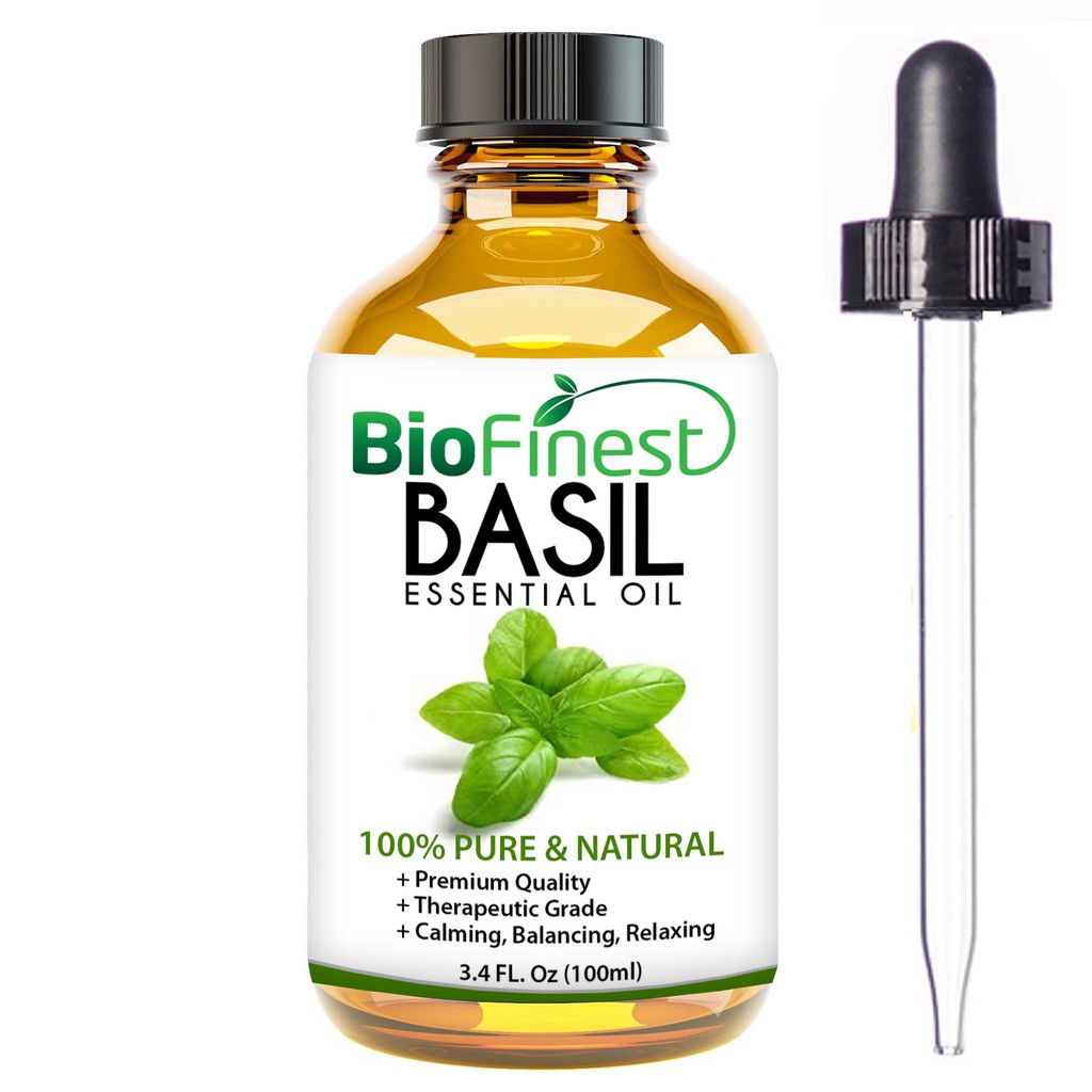 BioFinest Sweet Basil Oil Pure Sweet Basil Essential Oil 100ml Shopee