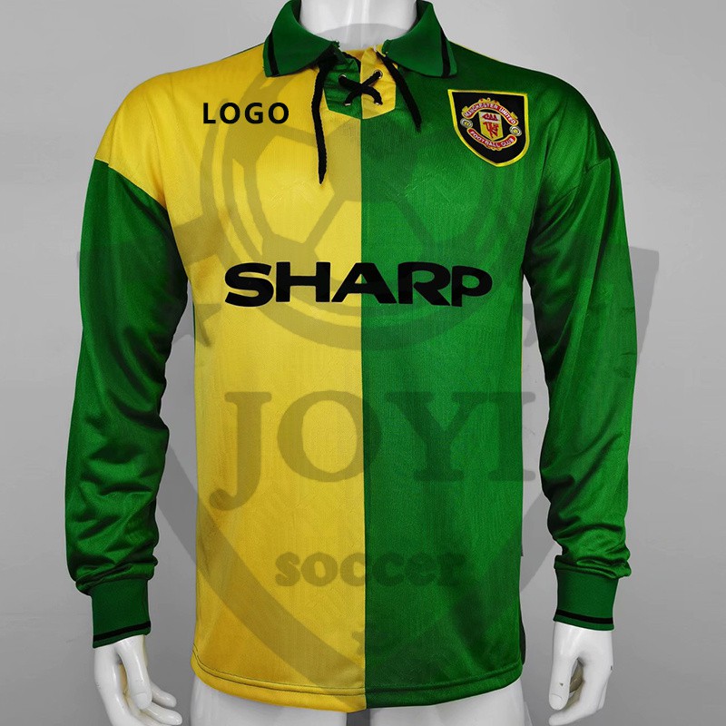 long sleeve soccer jerseys retro