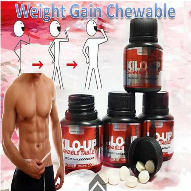 New Kilo Up Tablets Weight Gainer Original Plus Chewable Candy Tambah Berat Badan Shopee Singapore