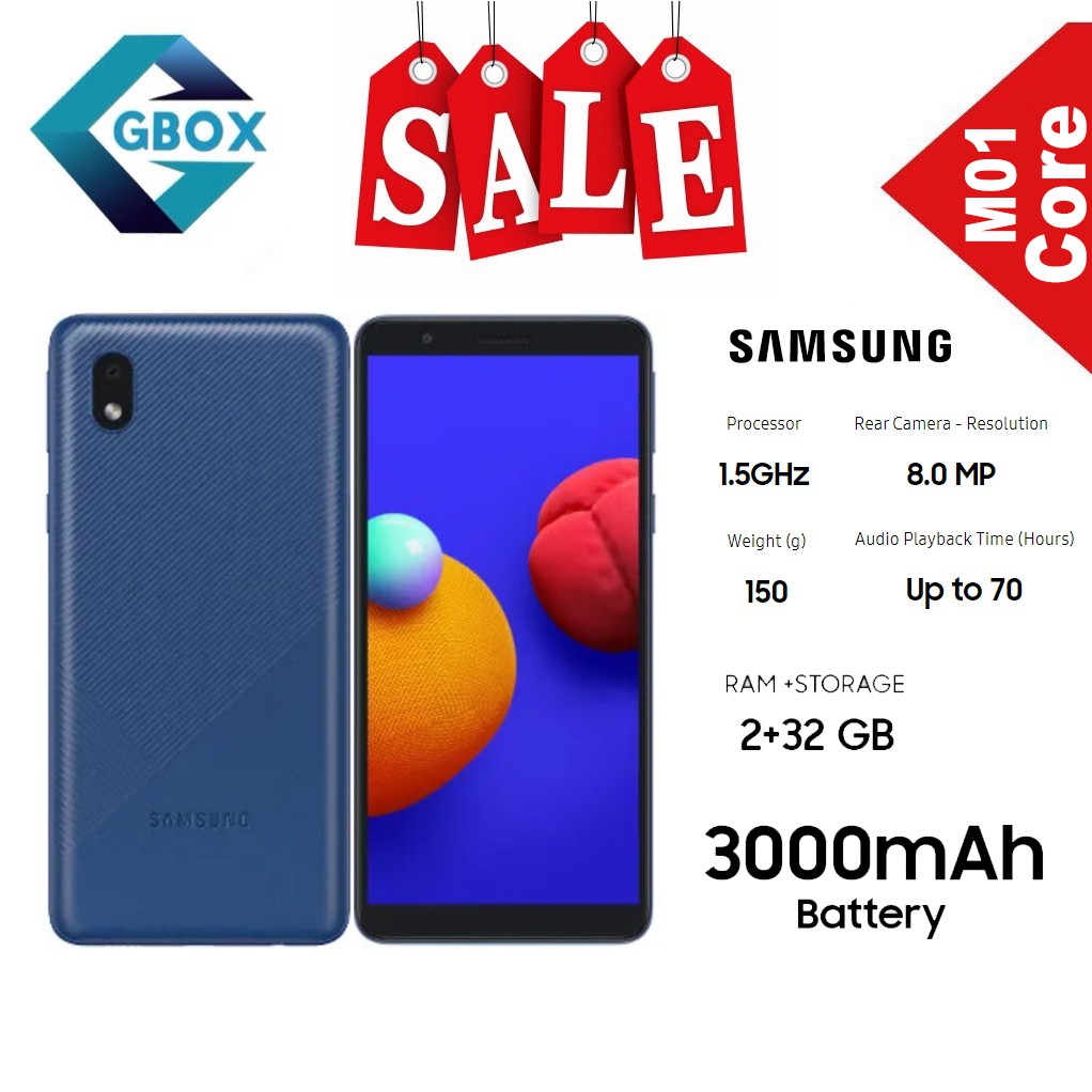 Samsung Galaxy M01 Core A01 A01 Core 1 Month Warranty Shopee Singapore