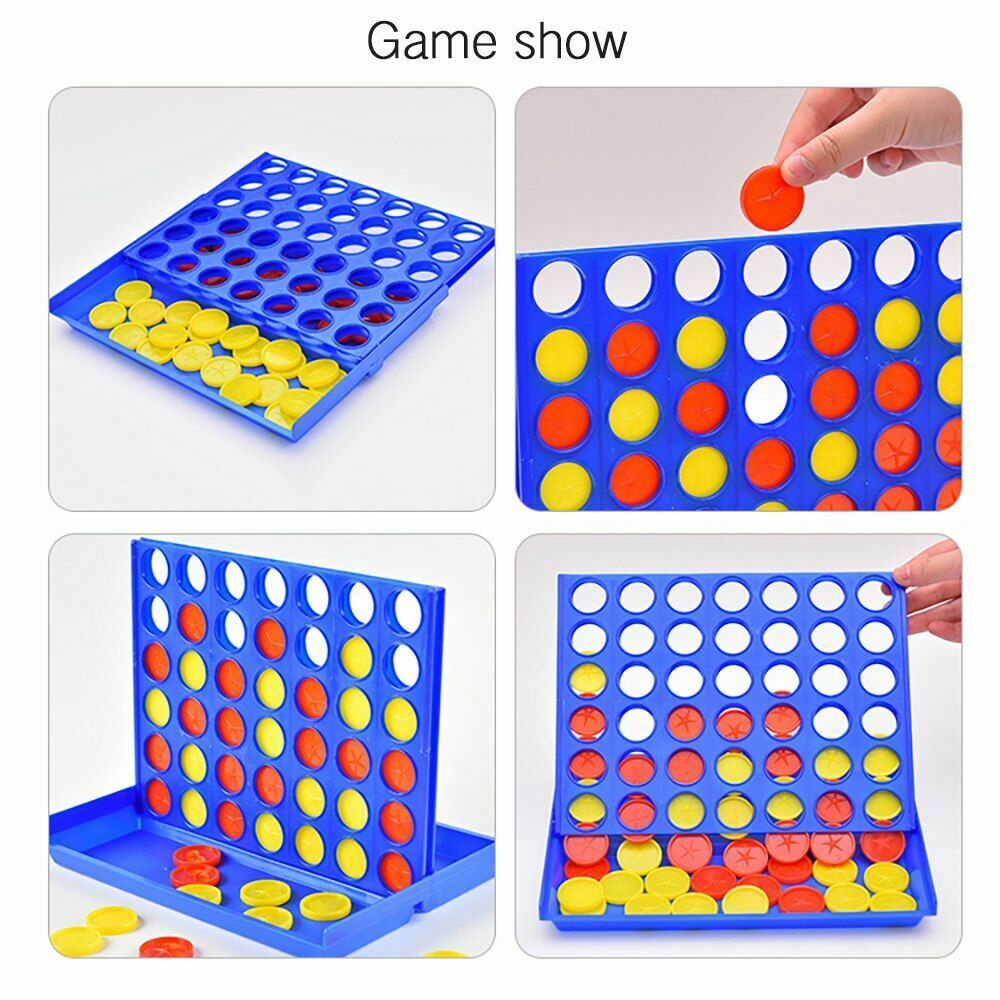 Large Connect Four In A Row 4 In A Line Board Game Kids Children ...