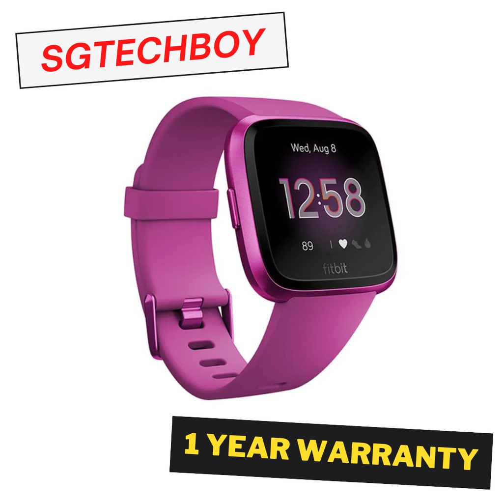fitbit versa lite mulberry