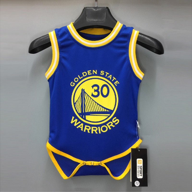 Infant Baby NBA Basketball Uniform Golden State Warriors 30 CURRY