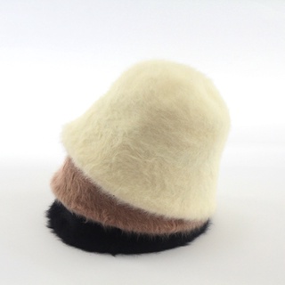 Image of thu nhỏ Women's Faux Fur Bucket Hat Fluffy Winter Warmer Fisherman Cap #5