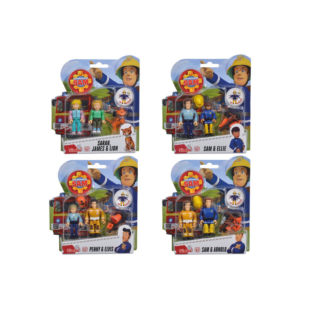fireman sam sarah and james figures