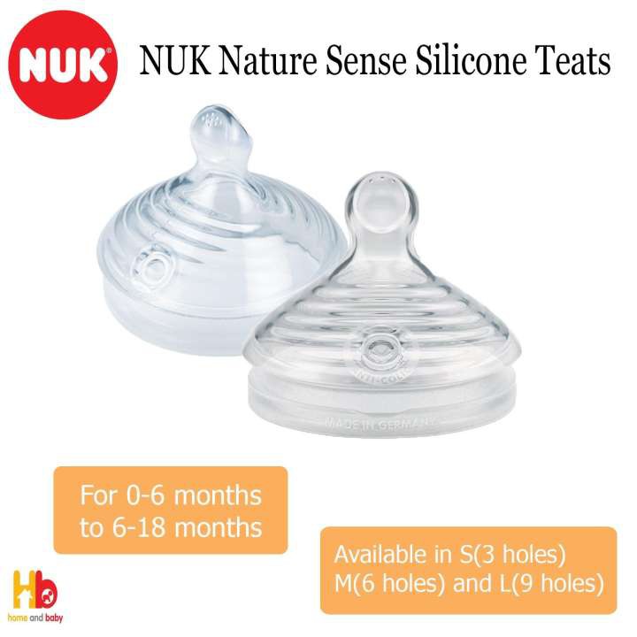 nuk nature sense teats