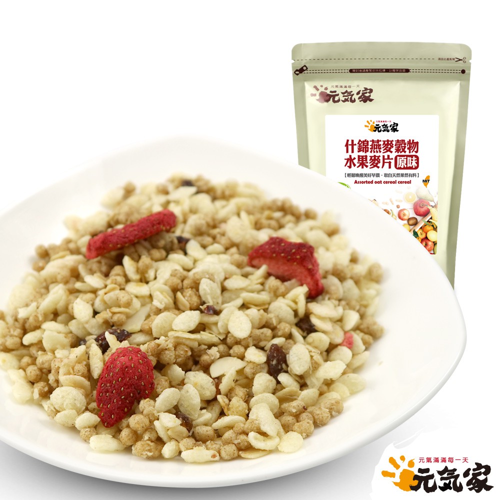 Yuanqijia Original Flavor Cereal Fruit Oatmeal (120g) Shopee Singapore