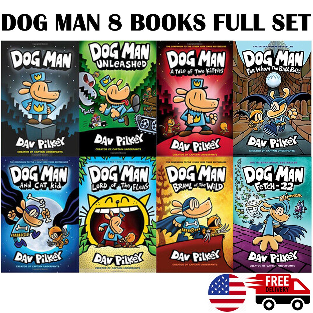 what was the first dog man book