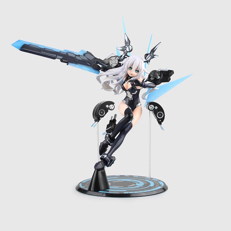 28cm Anime Hyperdimension Neptunia Black Heart Noire Neptune 1 7 Scale Battle Ver Pvc Action Figure Shopee Singapore