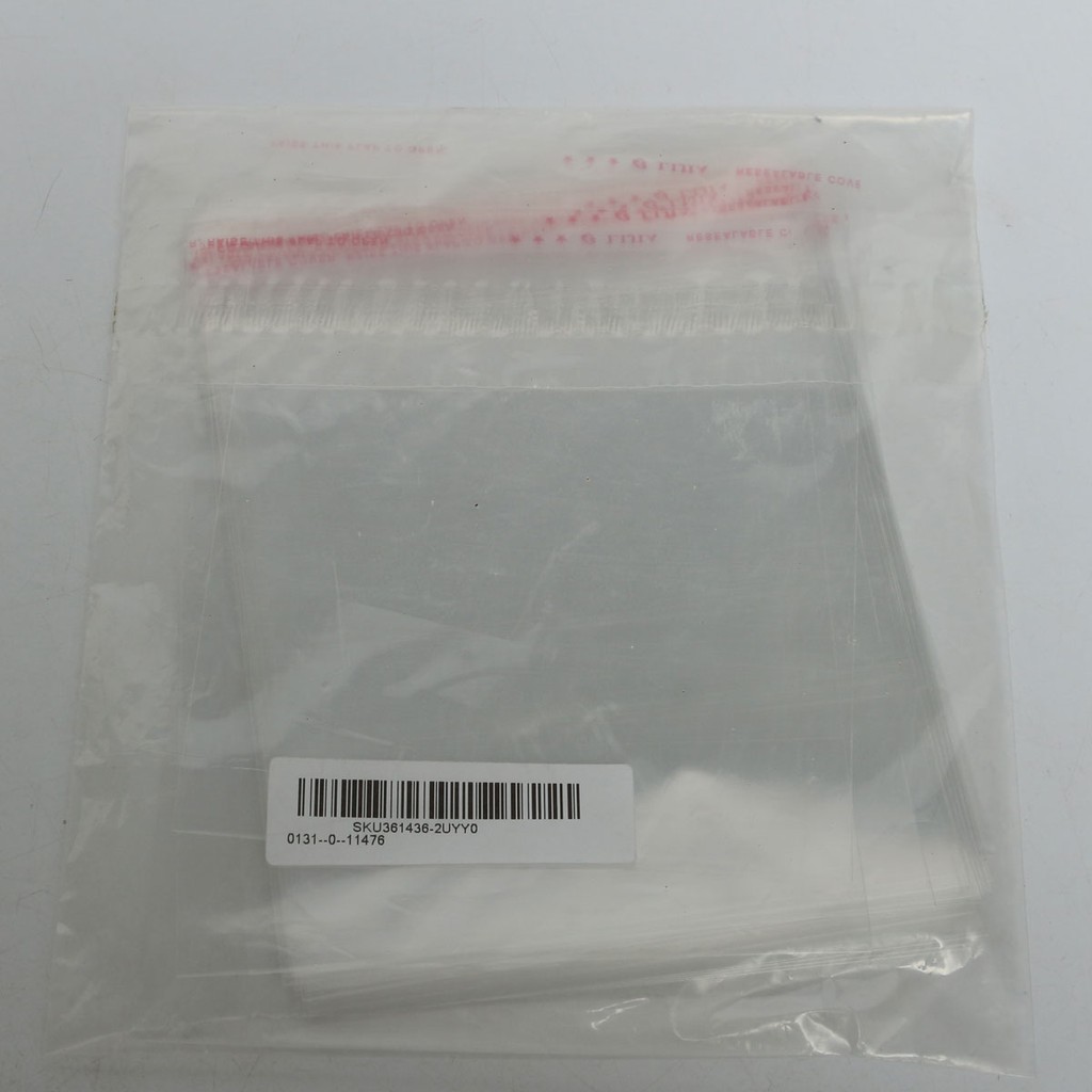 Papierbasteln Self Seal Clear Cellophane Plastic Bags Cello Display ...