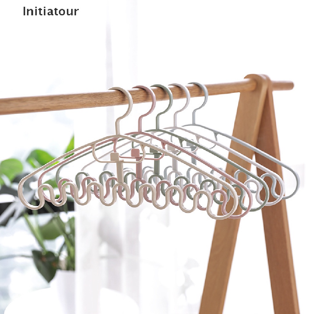 [Initiatour] Waves Multiport Support Hangers for Clothes Drying Rack