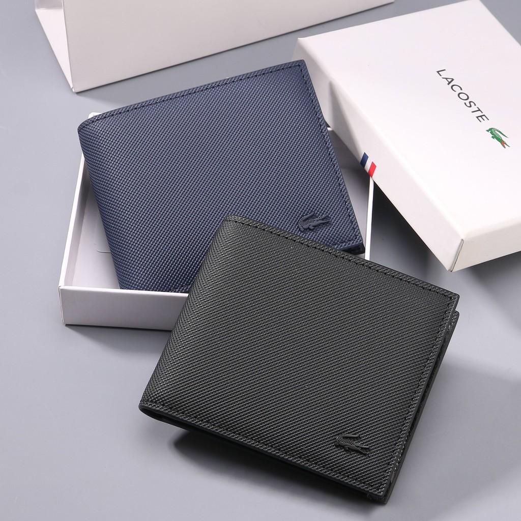 lacoste mens wallets