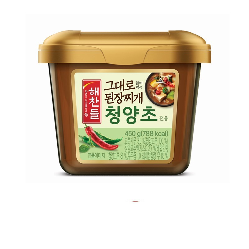 CJ Haechandeul Korean Soybean Paste (Dwenjang) Spicy 450G [Korean