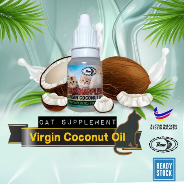 Bam E VCO Cat Supplement 10ml Premium Quality  Shopee 