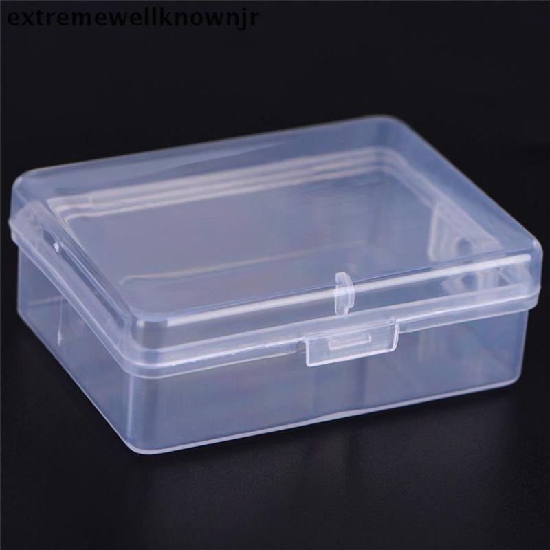 Transparent Plastic Storage Box Clear Square Multipurpose Display Box ...