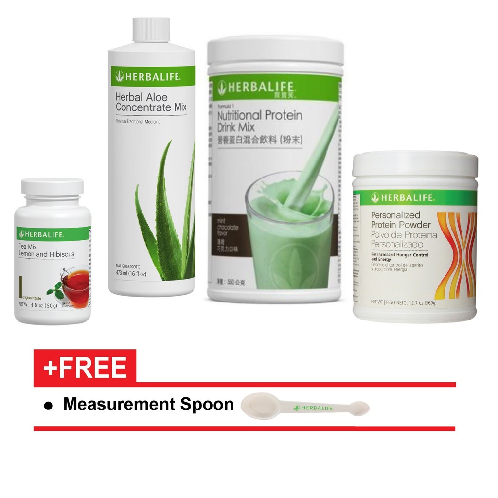 Herbalife Formula 1 Chocolate Mint Set Shopee Singapore 5043