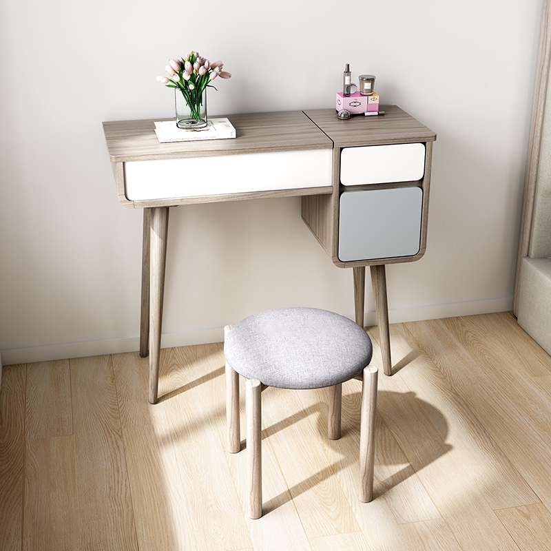 small mirrored dressing table