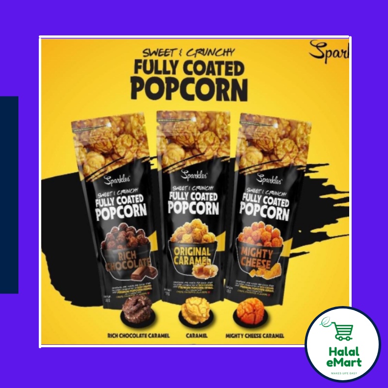 Halal Sparkles Popcorn (170g) Shopee Singapore