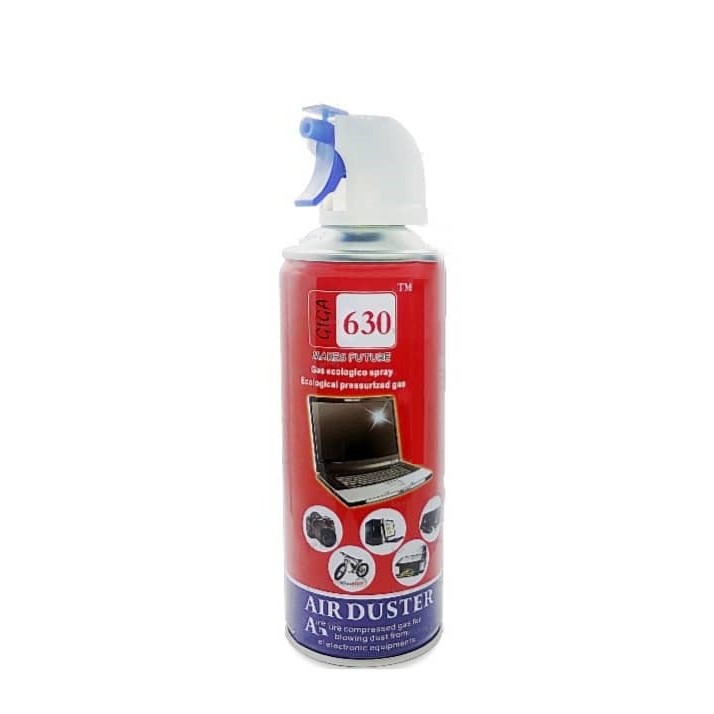 Shop Malaysia Cleaning Compressed Air Duster Canned With Nozzle 450ml For Electronic Devices Shopee Singapore