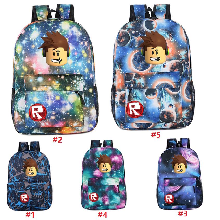 Roblox Game Peripheral Backpack Starry Sky Bag Backpack Colorful Men Women Stude Shopee Singapore - roblox star sky bag game peripheral backpack men women shoulder bag student comp