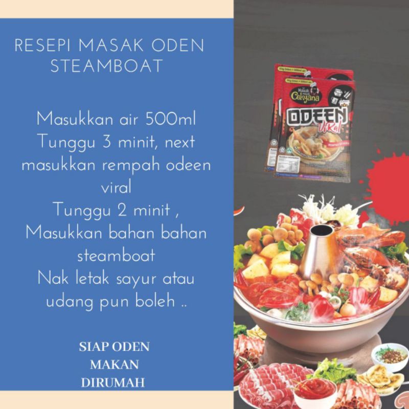 Steamboat Oden Viral Snek Shopee Singapore