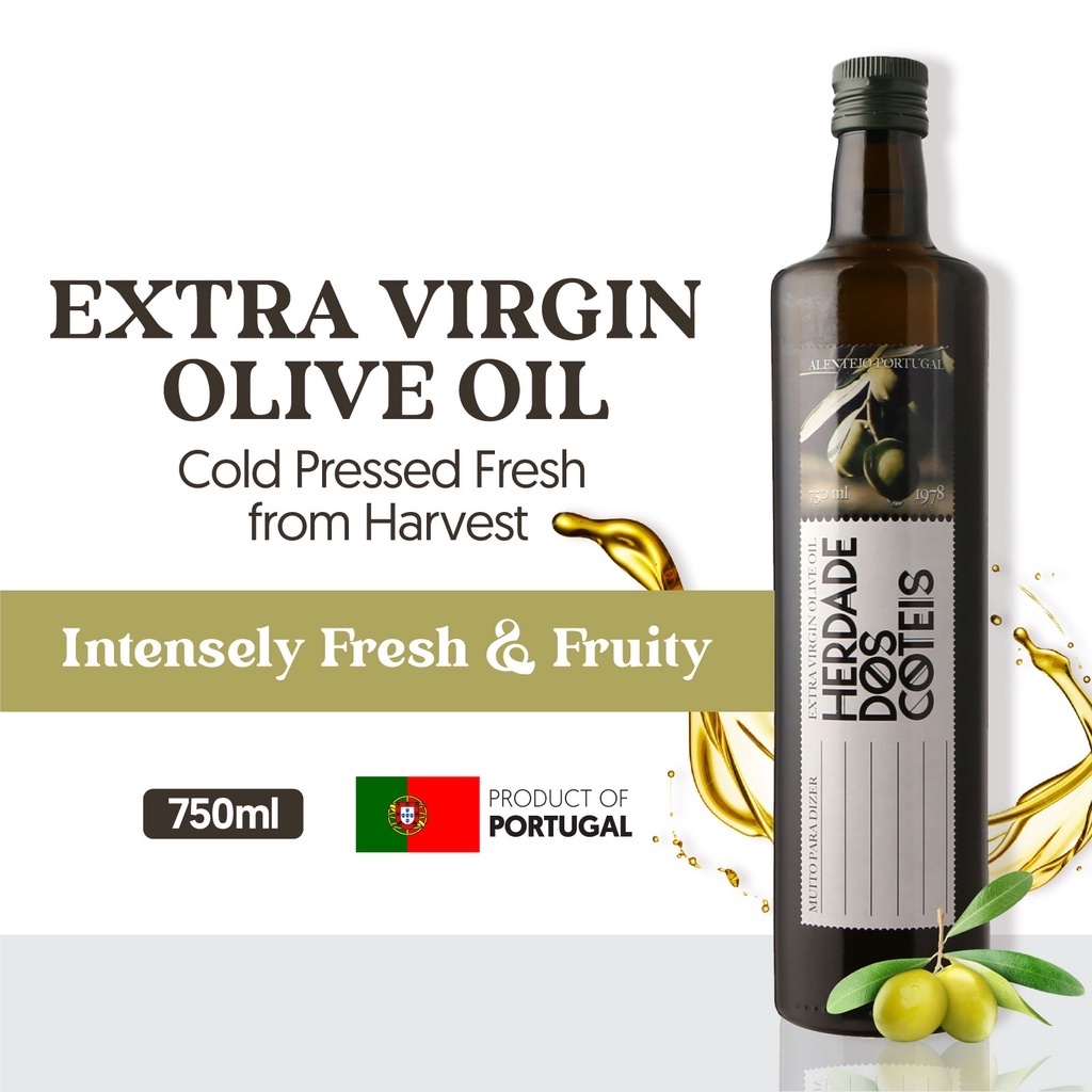 [HERDADE DOS COTEIS] Extra Virgin Olive Oil 750ml (Expiry Date: 31-12 ...