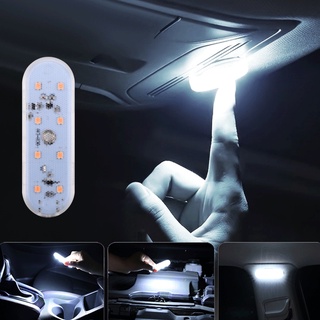 Upgraded Car Touch Lights (8 Led) Wireless Interior Lamp USB High Brightness Rechargeable Led Night Light