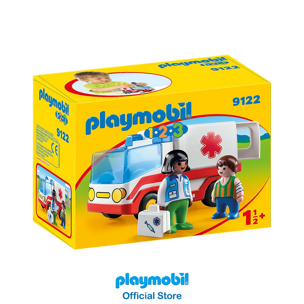 playmobil city action ambulance