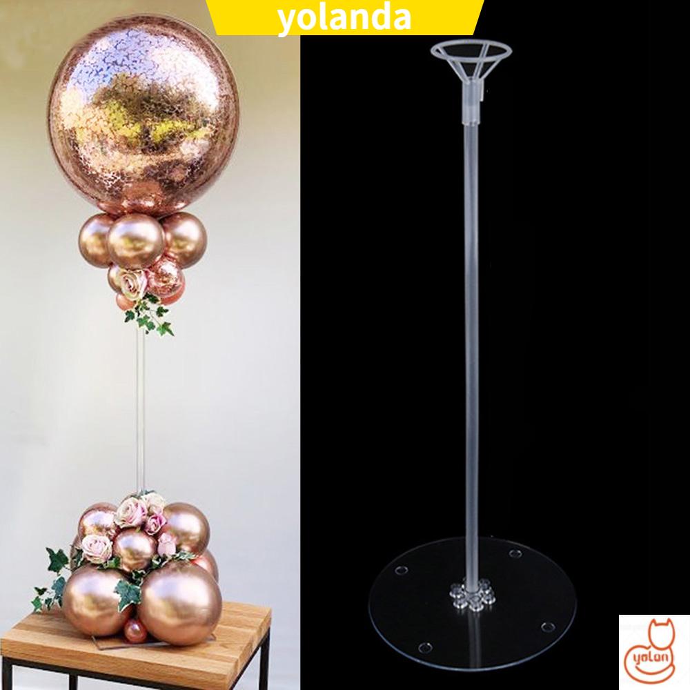 Balloon Stand Column Stands Balloon Support Base Tube Sets Wedding Favors Decor 