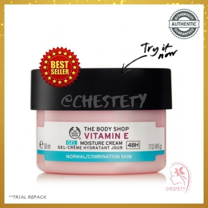 vitamin e gel cream the body shop