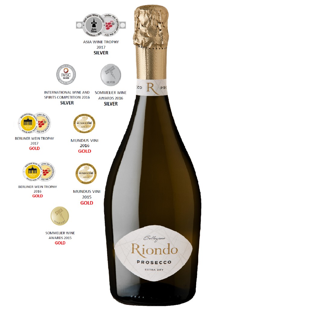 Riondo Collezione Extra Dry Prosecco DOC, 11.0, 750ml Shopee Singapore