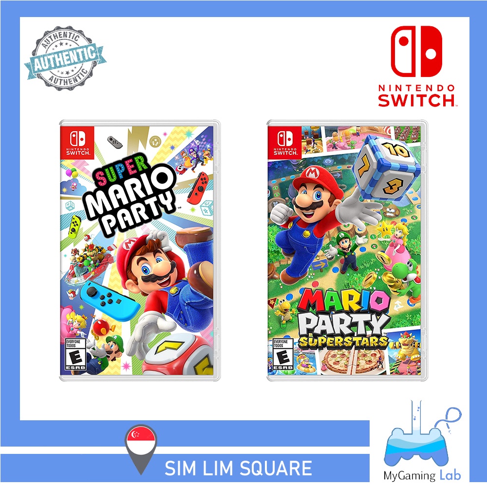 [SG] Nintendo Switch Game Mario Party SuperStars / Super Stars (MDEUS