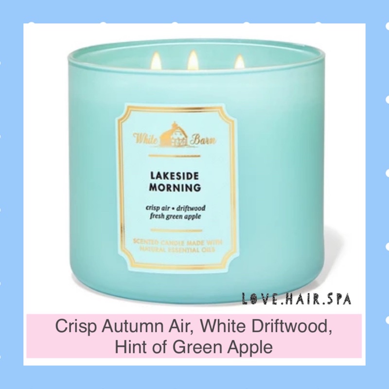 bath and body works lakeside candle