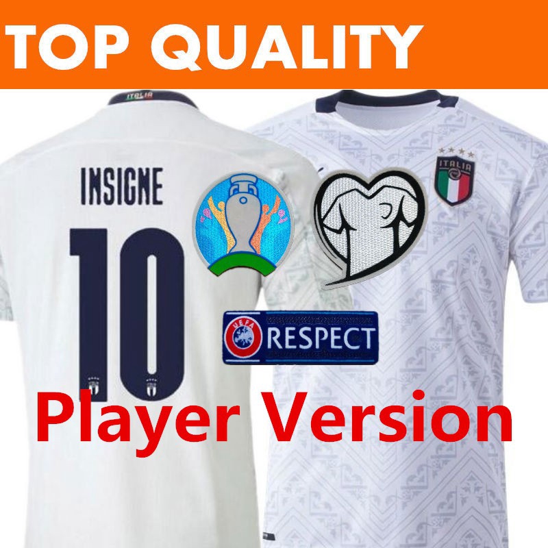  Italy  Player Version Jersi Bola  Sepak Baju  Soccer Jersey 