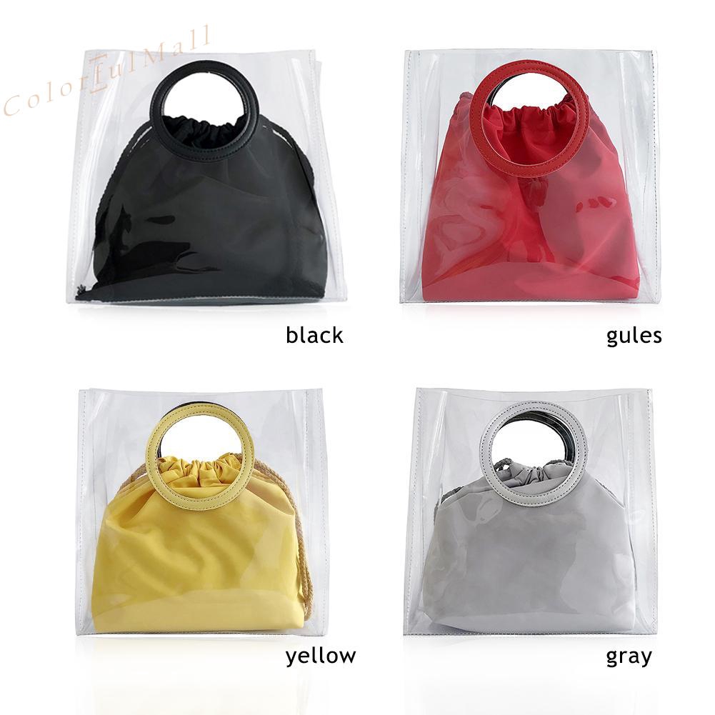 pvc material handbags