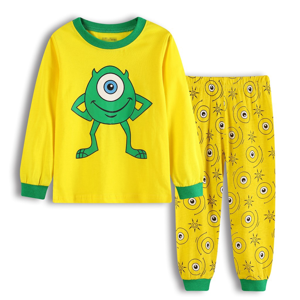 Monsters Mike Pajamas Toddler Boys Kids Pajamas Cotton Homewear Clothes ...